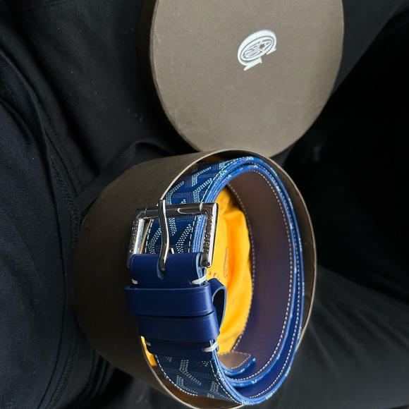 Blue Florida Goyard belt - Picture 2 of 3